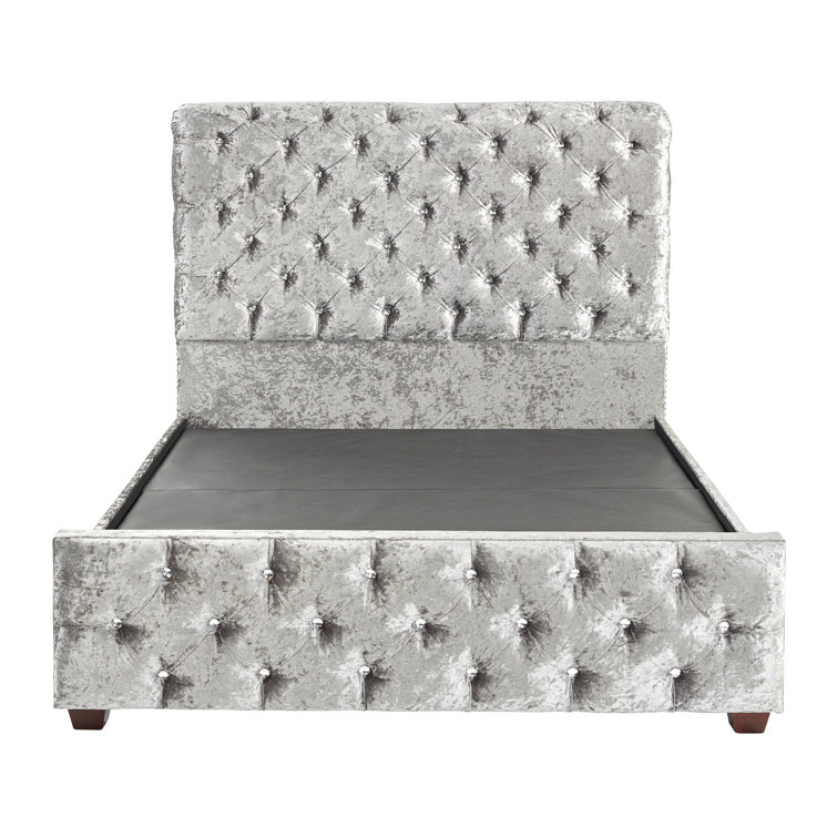 Canora Grey Joel Upholstered Bed Frame & Reviews Wayfair.co.uk